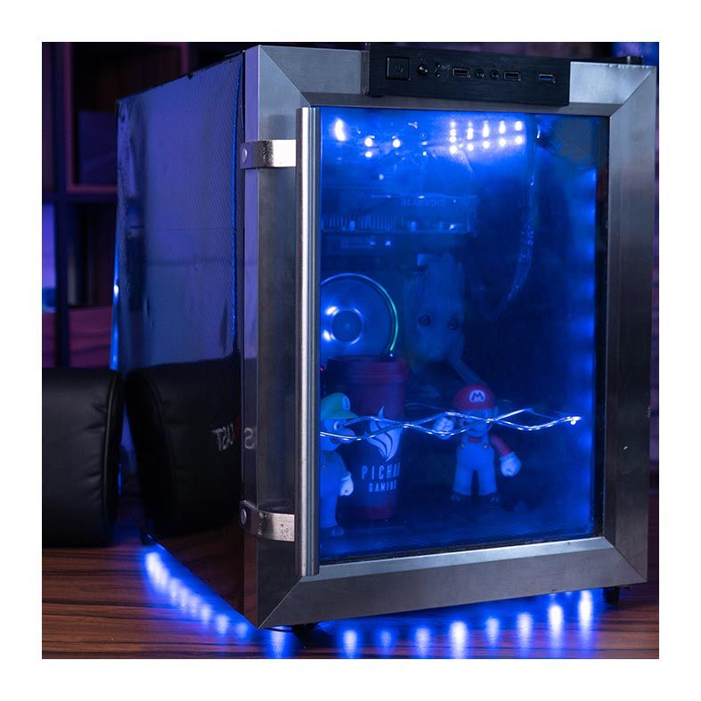 Computador Pichau FrigoGamer Edition, AMD Ryzen 5 5600x, GeForce GTX 1650 4GB, 16GB DDR4, SSD 512GB