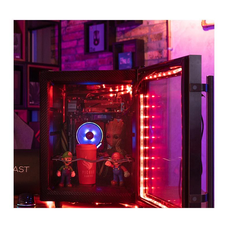 Computador Pichau FrigoGamer Edition, AMD Ryzen 5 5600x, GeForce GTX 1650 4GB, 16GB DDR4, SSD 512GB
