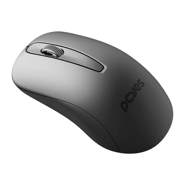 Kit Teclado e Mouse PcYes! Confort, Wireless, ABNT2, 1200DPI, Preto, PCOCWAB-108070