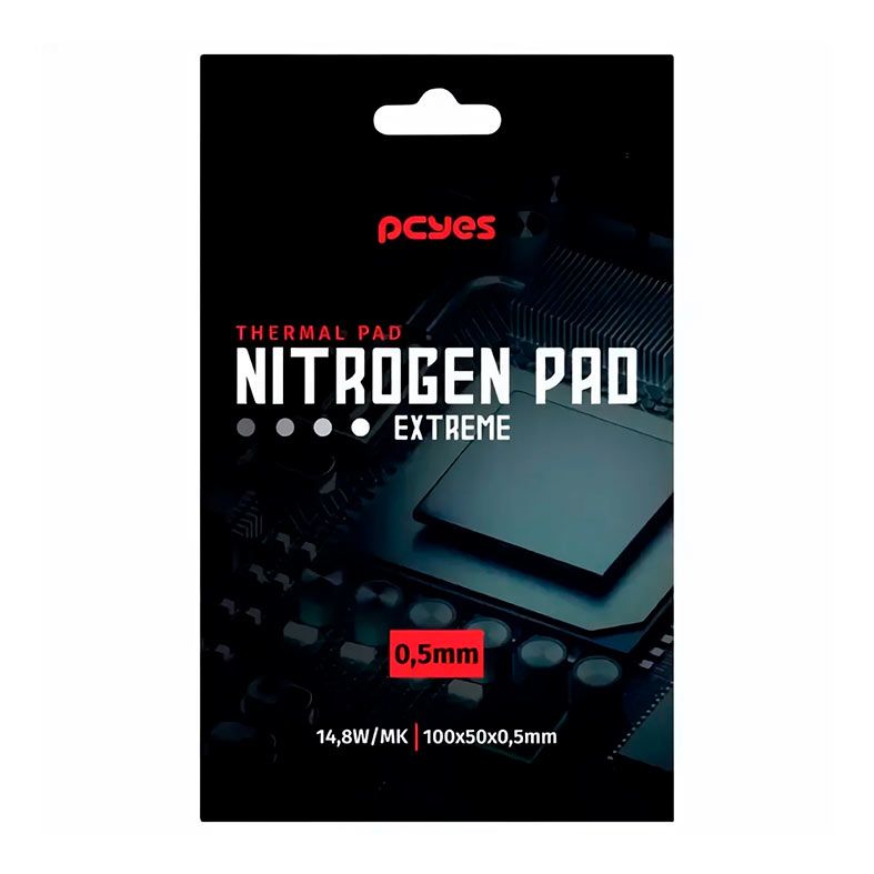 Thermal Pad PcYes Nitrogen Pad Extreme, 100x50x0.5mm, PCYNPE05148