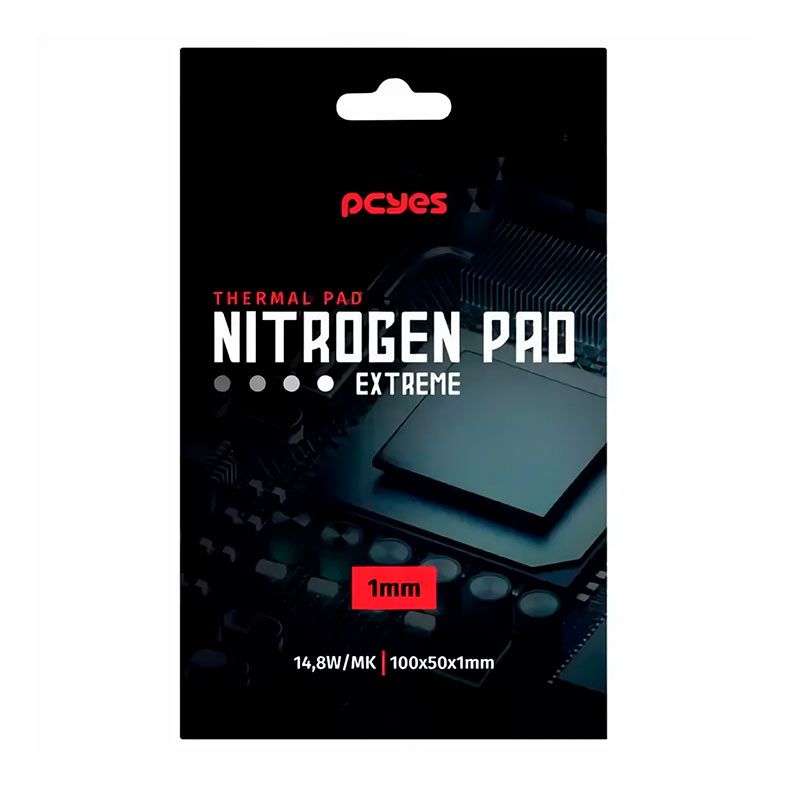 Thermal Pad PcYes Nitrogen Pad Extreme, 100x50x1.0mm, PCYNPE10148