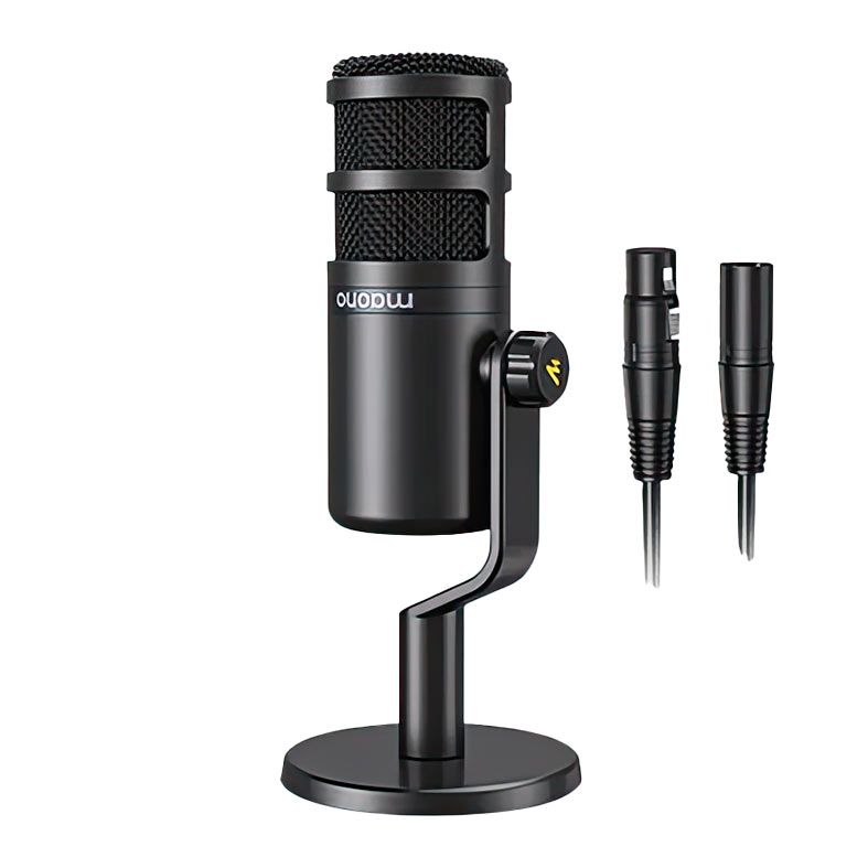 Microfone Dinamico Maono PD100, XLR, Preto, PD100