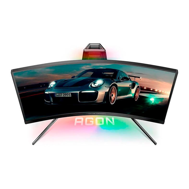 Monitor Gamer AOC Agon Porsche Design, 27 Pol, VA, QHD, 0.5ms, 240Hz, FreeSync Premium, PD27