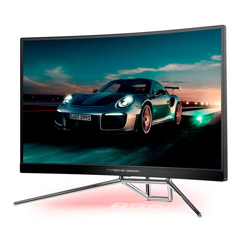 Monitor Gamer AOC Agon Porsche Design, 27 Pol, VA, QHD, 0.5ms, 240Hz, FreeSync Premium, PD27