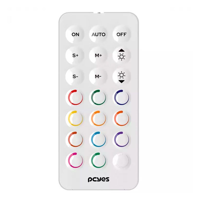 Controladora Pcyes Light Core, 9 Portas PWM+ARGB, Branco, PELC9PGBR