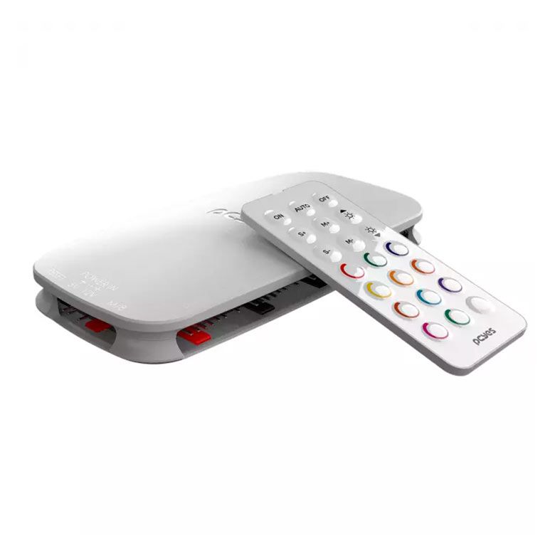 Controladora Pcyes Light Core, 9 Portas PWM+ARGB, Branco, PELC9PGBR