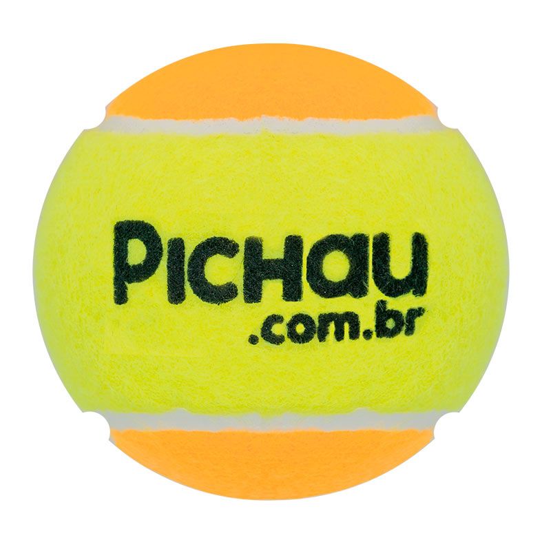 Kit Bolas de Beach Tennis Pichau Stage 2, Com 3 Unidades, PES-BAL-ST2