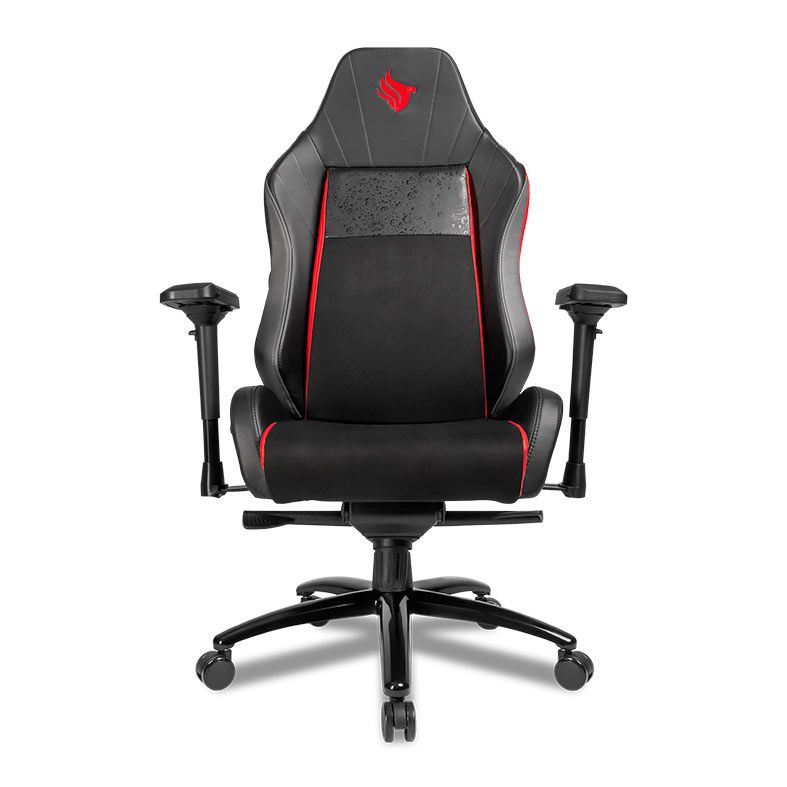 Cadeira Gamer Pichau Halley, Preta e Vermelha, PG-ANV-C17