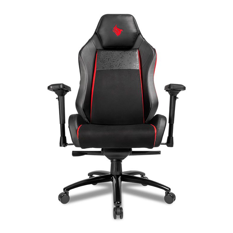 Cadeira Gamer Pichau Halley, Preta e Vermelha, PG-ANV-C17