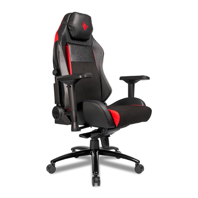 Cadeira Gamer Pichau Halley, Preta e Vermelha, PG-ANV-C17