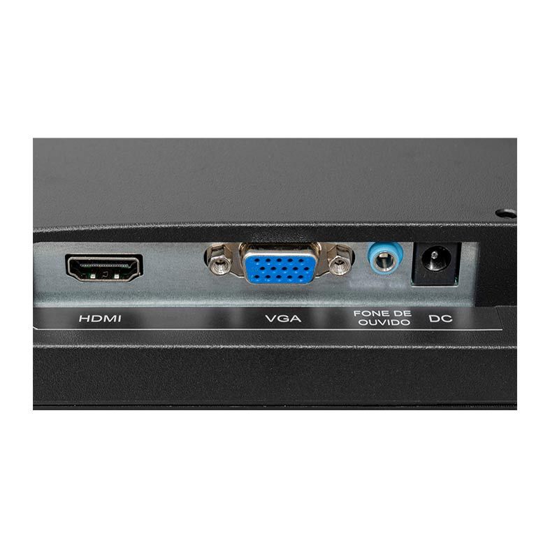Monitor Gamer Pichau Athen V2L 24, 24 Pol., IPS, FHD, 1ms, 75Hz, FreeSync, VGA/HDMI, PG-ATHV2L24-BL01
