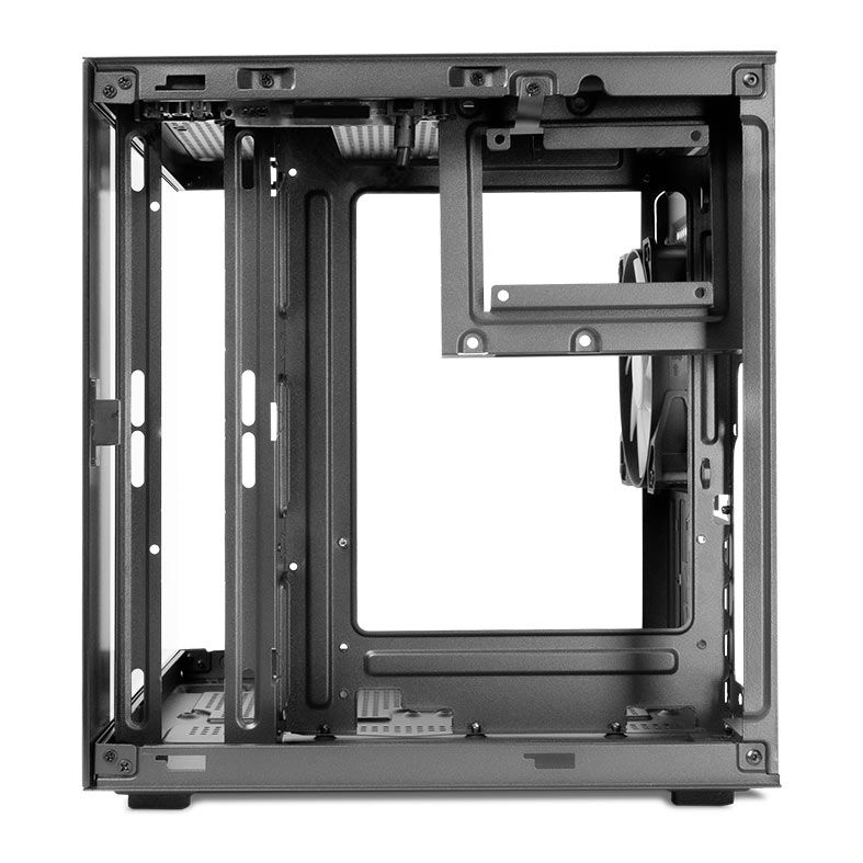 Gabinete Gamer Pichau Atom, Mini-Tower, Lateral de Vidro, Com 1 Fan, Preto, PG-ATOM-BK