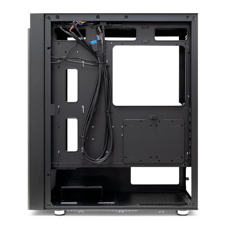 Gabinete Gamer Pichau Astro Lateral Vidro Preto, PG-ATR-BL01