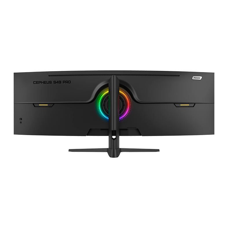 PRE VENDA - Monitor Gamer Pichau Cepheus S49 PRO, 49 Pol. VA, Curvo, DQHD, 1ms, 144Hz, FreeSync, HDMI/DP, PG-CFS49P-BL02