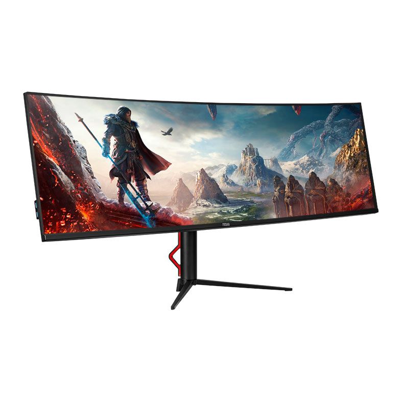 Monitor Gamer Pichau Cepheus Fuse VPRO49 Ultra, 49 Pol, Nano IPS, Curvo, 2K, 1ms, 144Hz, FreeSync, HDMI/DP, PG-CFVFS49U-BL01