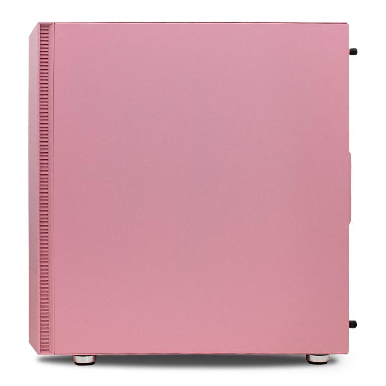 Gabinete Gamer Pichau Carrier II Lateral Vidro Temp RGB Rosa, PG-CR02-PKRGB
