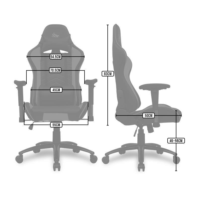 Cadeira Gamer Pichau Donek S, Preta e Vermelha, PG-DNKS-BKRD01