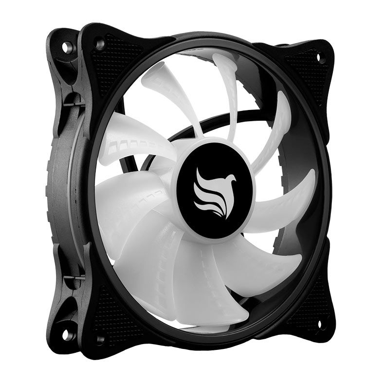 Kit Ventoinhas Pichau Dual Ring P1, ARGB, 3x120mm, Preta, PG-DRP-BK01