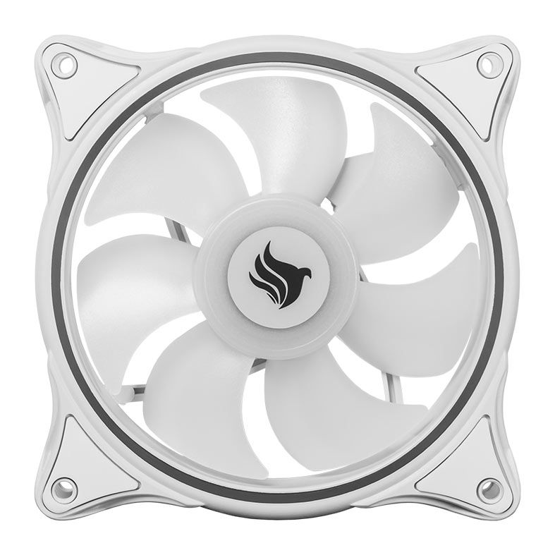 Kit Ventoinhas Pichau Dual Ring P1, ARGB, 3x120mm + Controladora, Branca, PG-DRP-WH01