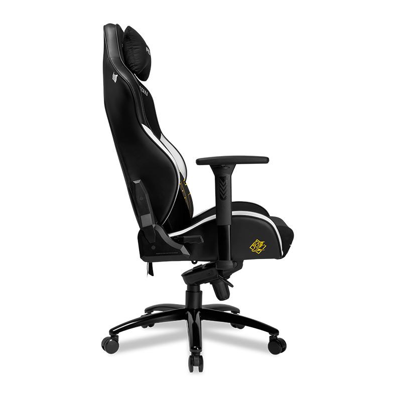 Cadeira Gamer Pichau Omega S Free Fire Kelly, Espuma Moldada, Braco 3D, Preto e Branco, PG-FF-KELLY