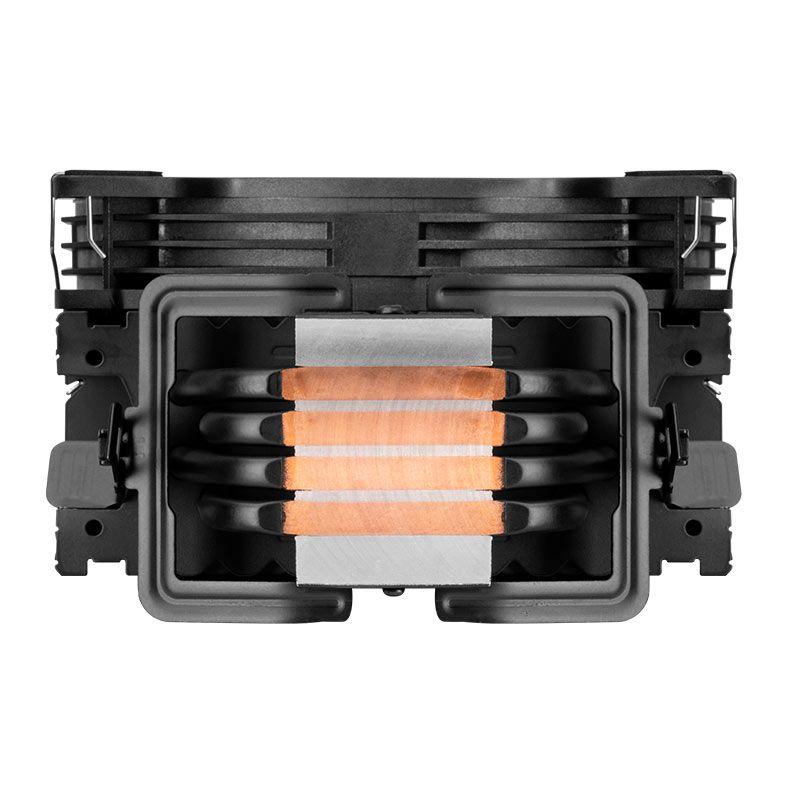 Cooler Para Processador Pichau Falcon, ARGB, 120mm, Preto