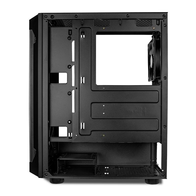 Gabinete Gamer Pichau Gaia, Mid-Tower, Lateral de Vidro, Com 4 Fans, Preto, PG-GAIA-BK01