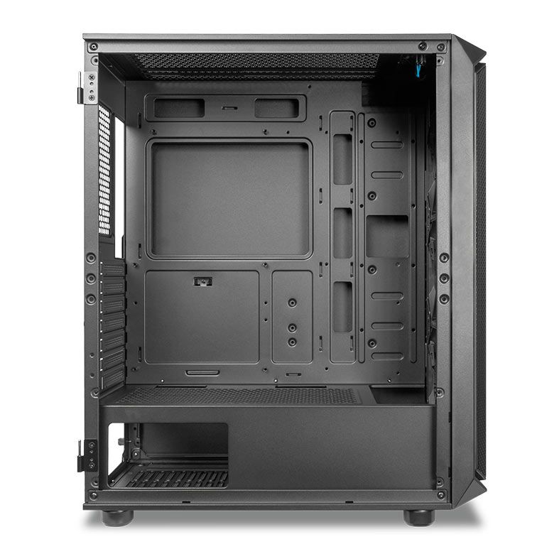 Gabinete Gamer Pichau Gadit L, Mid-Tower, Lateral de Vidro, Com 3 Fans, Preto, PG-GDLBK-PT01