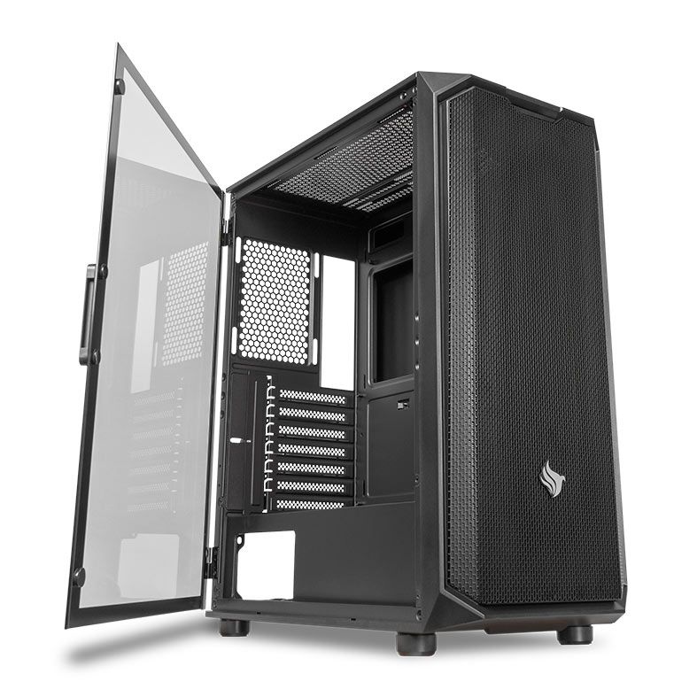 Gabinete Gamer Pichau Gadit L, Mid-Tower, Lateral de Vidro, Preto, PG-GDLBK-SV01