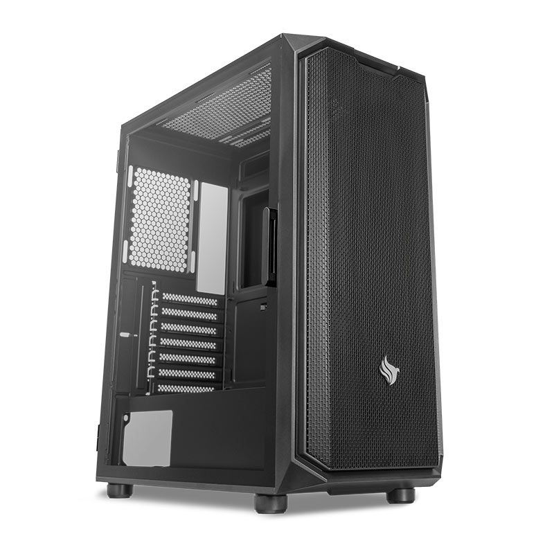 OPENBOX Gabinete Gamer Pichau Gadit L, Mid-Tower, Lateral de Vidro, Preto, PG-GDLBK-SV01