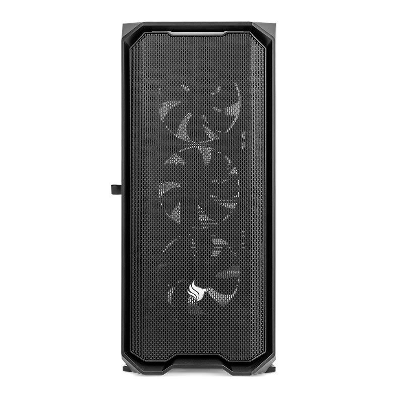 Gabinete Gamer Pichau Gadit 2 Black, Mid-Tower, Lateral de Vidro Temperado, Com 3 Fans, Preto, PG-GDT-02BLK