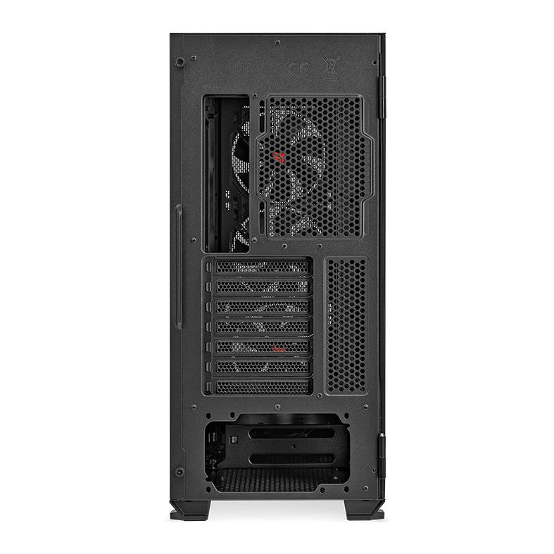 Gabinete Gamer Pichau Gadit 2 Black, Mid-Tower, Lateral de Vidro Temperado, Com 3 Fans, Preto, PG-GDT-02BLK
