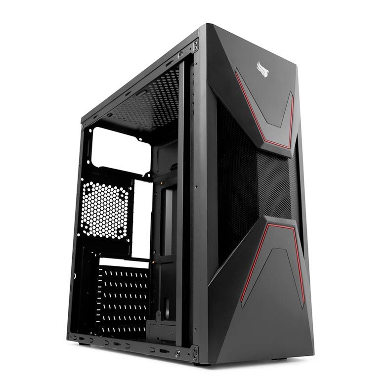Gabinete Gamer Pichau Gryphon Acrilico Preto, PG-GRY-RGB01