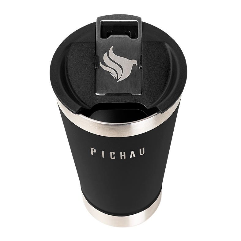 Copo Termico Pichau Hydra HR100, 473ml, Preto, PG-HHR100-BK01