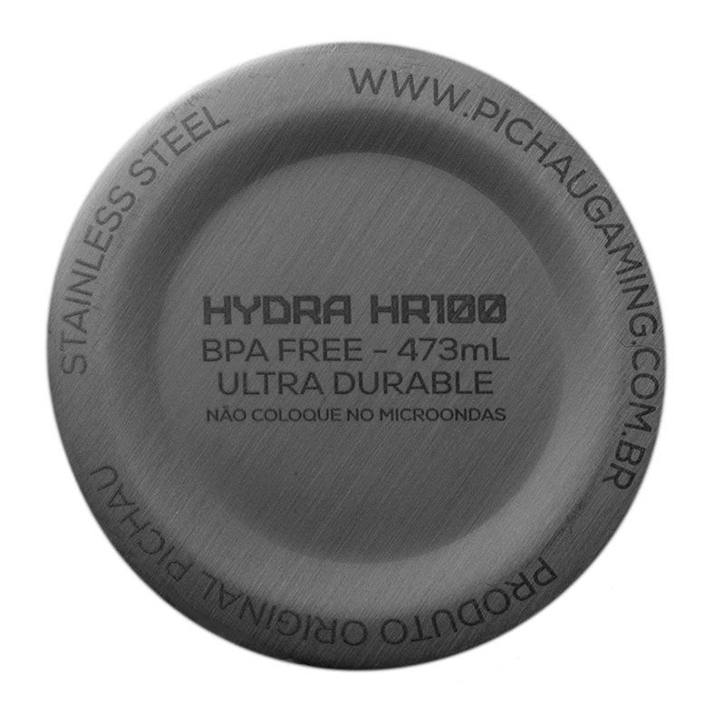 Copo Termico Pichau Hydra HR100, 473ml, Preto, PG-HHR100-BK01
