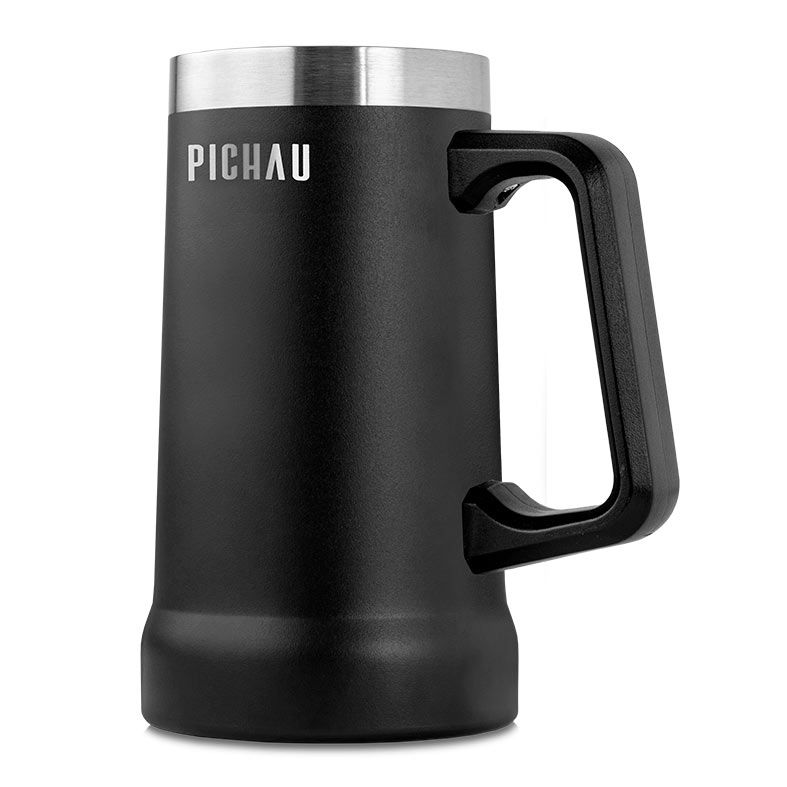 Caneca de Cerveja Pichau HR110, 710ml, Preto, PG-HR110-BL01