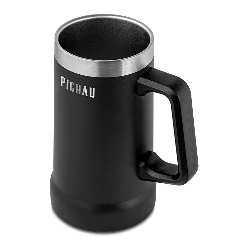 Caneca de Cerveja Pichau HR110, 710ml, Preto, PG-HR110-BL01