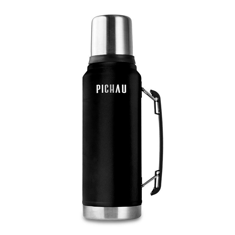 Garrafa Termica Pichau HR140, 1L, Preto, PG-HR140-BL01