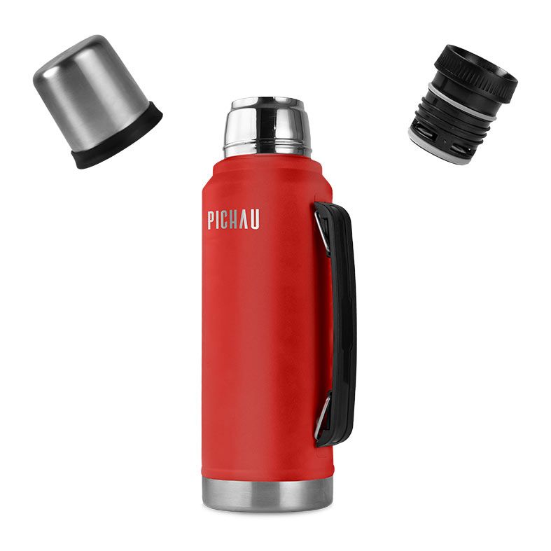 Garrafa Termica Pichau HR140, 1L, Vermelho, PG-HR140-RD01