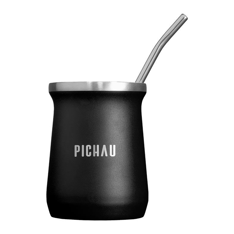 Cuia Mate Pichau HR60, 236ml, Preto, PG-HR60-BL01