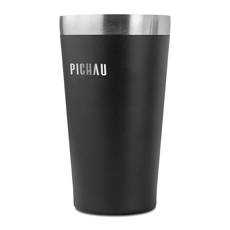 Copo Termico Pichau HR90, 473ml, Sem Tampa, Preto, PG-HR90-BL01