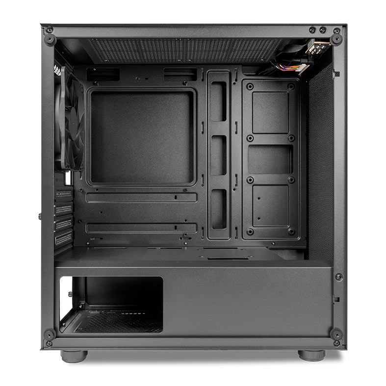 Gabinete Gamer Pichau HX300M Glass, Mid-tower, Lateral de Vidro, Preto, PG-HX3-BKM01