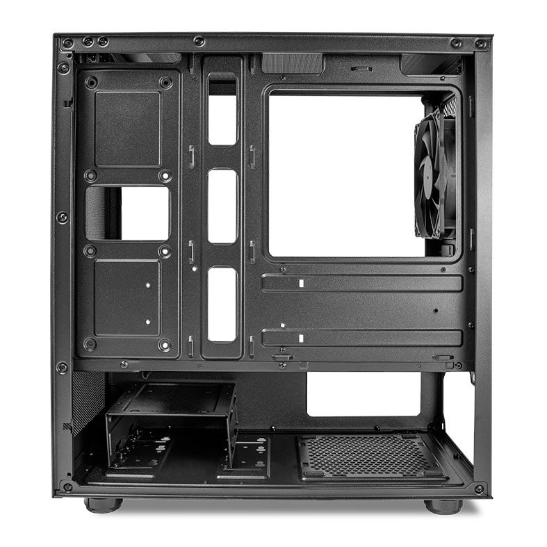 Gabinete Gamer Pichau HX300M Glass, Mid-tower, Lateral de Vidro, Preto, PG-HX3-BKM01