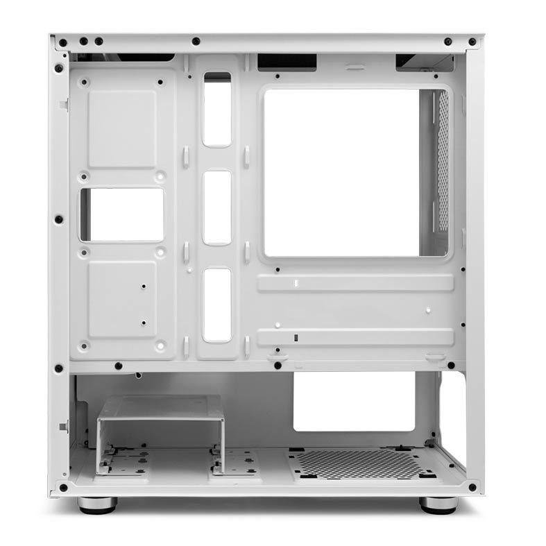 Gabinete Gamer Pichau HX300 White Lateral Vidro, PG-HX3-W01