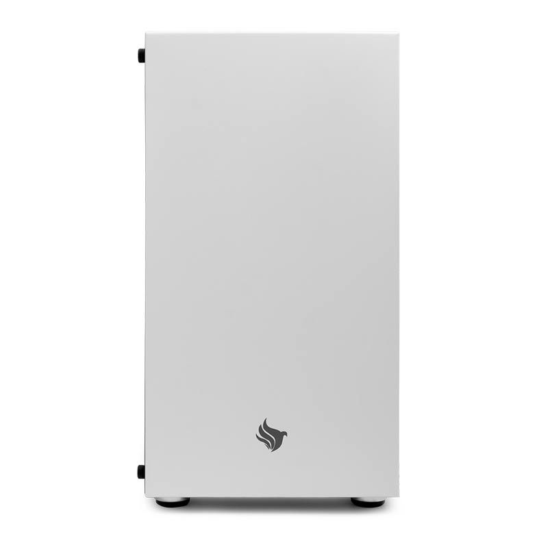 Gabinete Gamer Pichau HX300 White Lateral Vidro, PG-HX3-W01