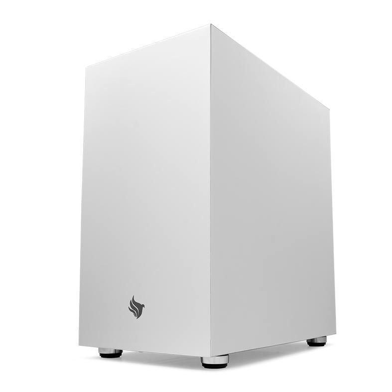 Gabinete Gamer Pichau HX300 White Lateral Vidro, PG-HX3-W01
