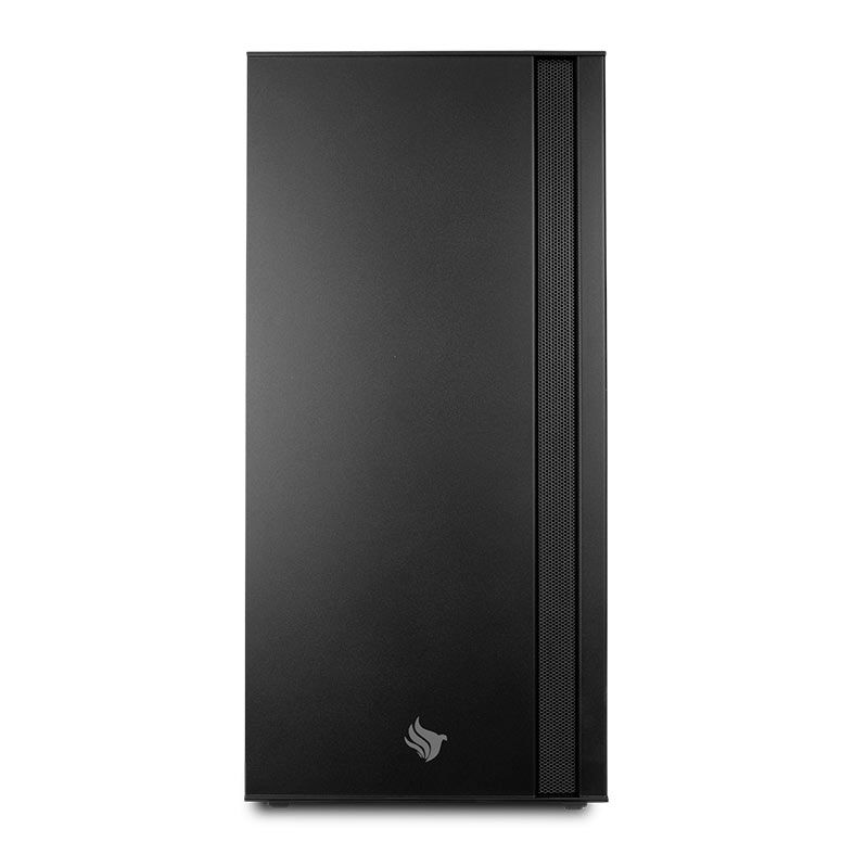 Gabinete Gamer Pichau HX350, Mid-Tower, Lateral de Vidro, Com 4 Fans, Preto, PG-HX35-BL01