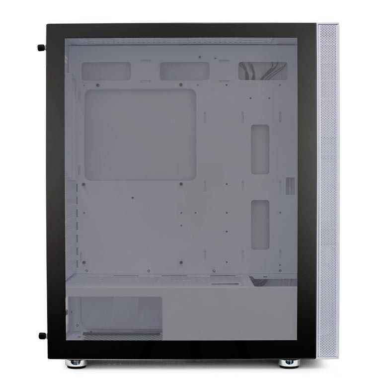 Gabinete Gamer Pichau HX500 Lateral De Vidro White, PG-HX5-W01