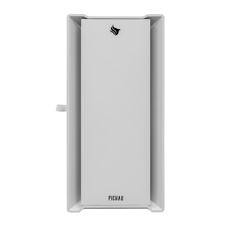 Gabinete Gamer Pichau HX550 W, Mid-Tower, Lateral de Vidro, Com 3 Fans, Branco, PG-HX55-WT01