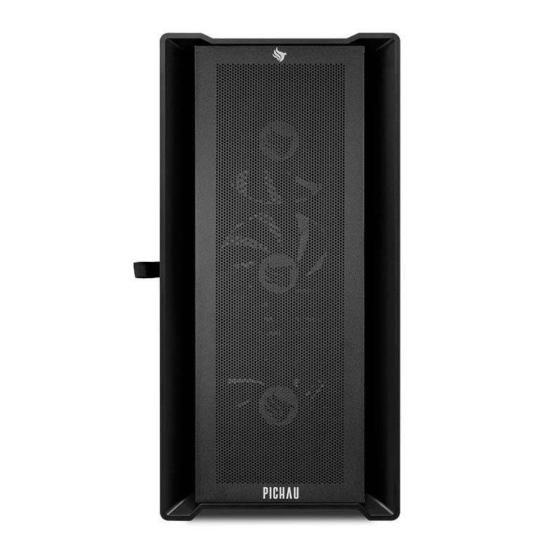 Gabinete Gamer Pichau HX550M, Mid-Tower, Lateral de Vidro, Com 3 Fans, PG-HX550M-BK01