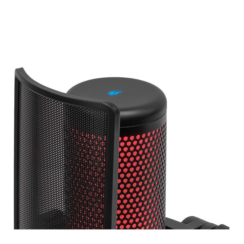 Microfone Pichau Izar Pro PFT, RGB, USB, Preto, PG-IZRPFT-RGB01